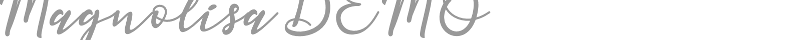 Magnolisa font preview